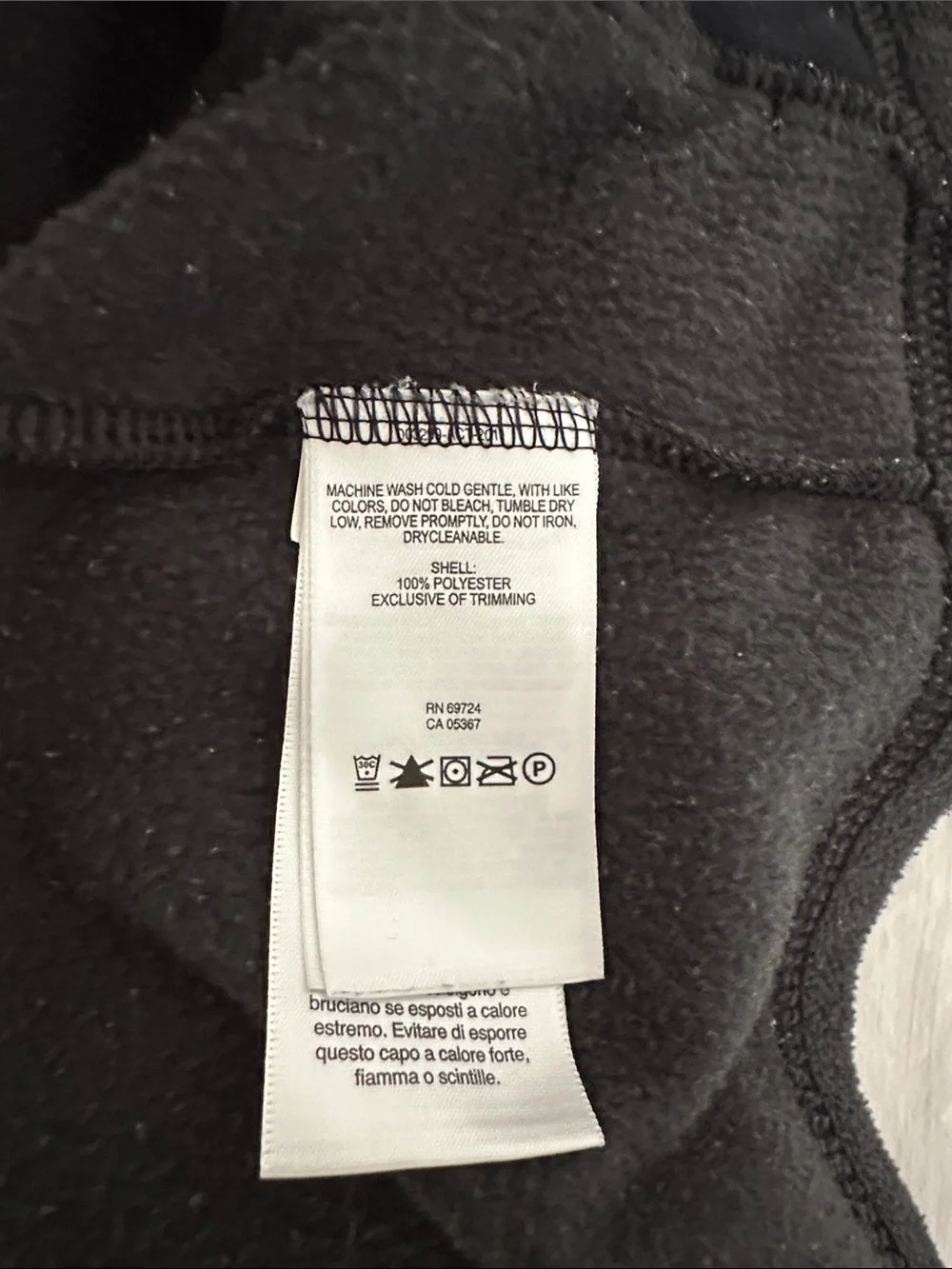 Columbia Front Zip Fleece Jacket